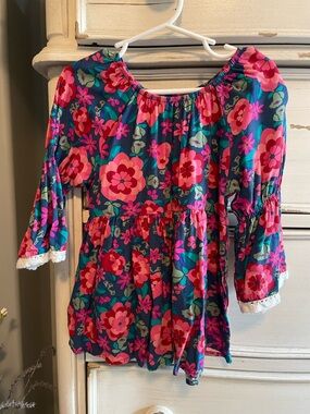 Matilda Jane Moments With You Poinsettia Top